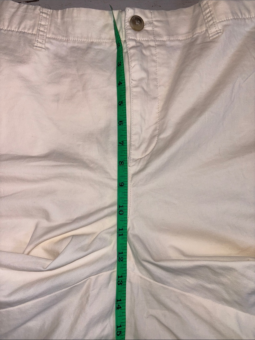 Old Navy Everyday Women's Cream High-Rise Bermuda Shorts Plus Size 2X - Picture 6 of 13